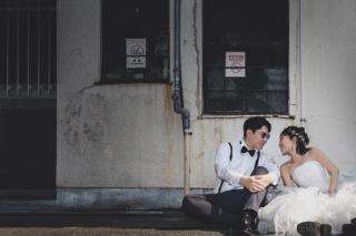 arte KiKi_神戸元町＆ハーバーランド前撮り撮影風景