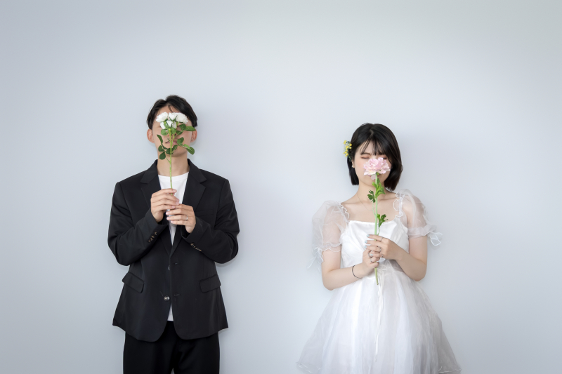 ふたりの特別な瞬間を残す遊び心満載のフォトスタジオ