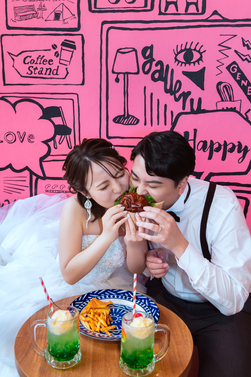 がぶっと大きな一口で！