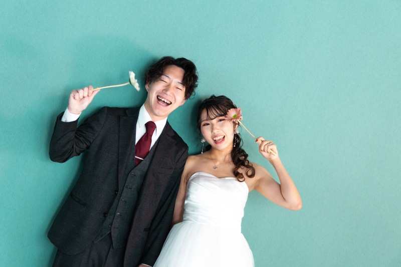 【2026年2月末まで!30組限定50%OFF】洋装スタジオ|107,800円→53,900円 有料衣装50%OFF