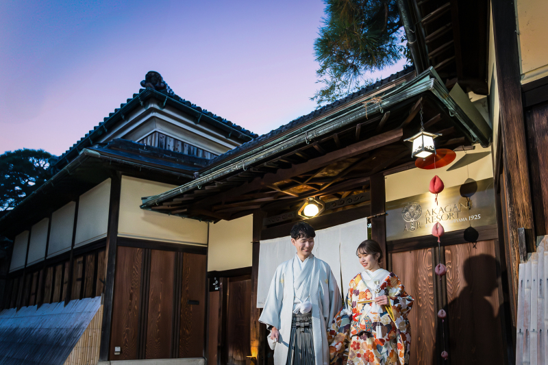 【AKAGANE RESORTプラン】和装(2名フォトグラファー+衣裳+新婦ヘアメイク+データ100+美容・スリム補正)