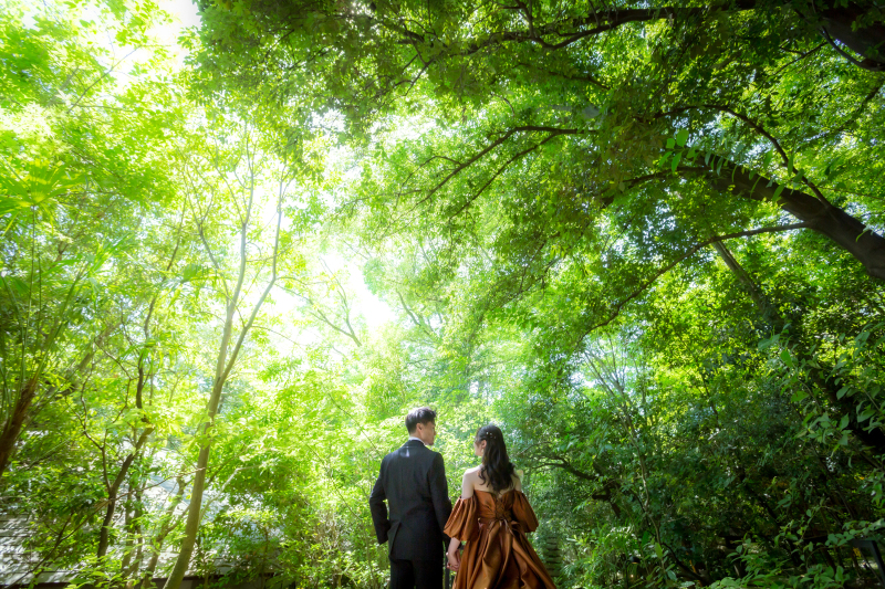 【AKAGANE RESORTプラン】洋装(2名フォトグラファー+衣裳+新婦ヘアメイク+データ100+美容・スリム補正)