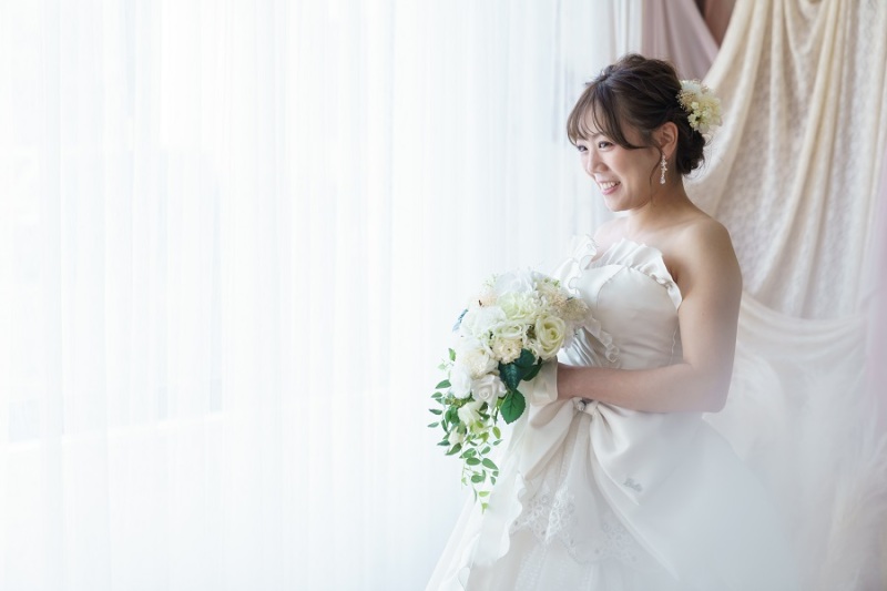 ご新婦様のソロショット