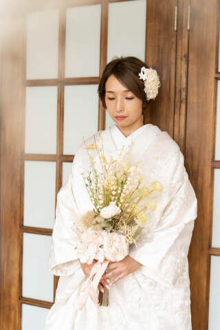 和装ソロウェディング