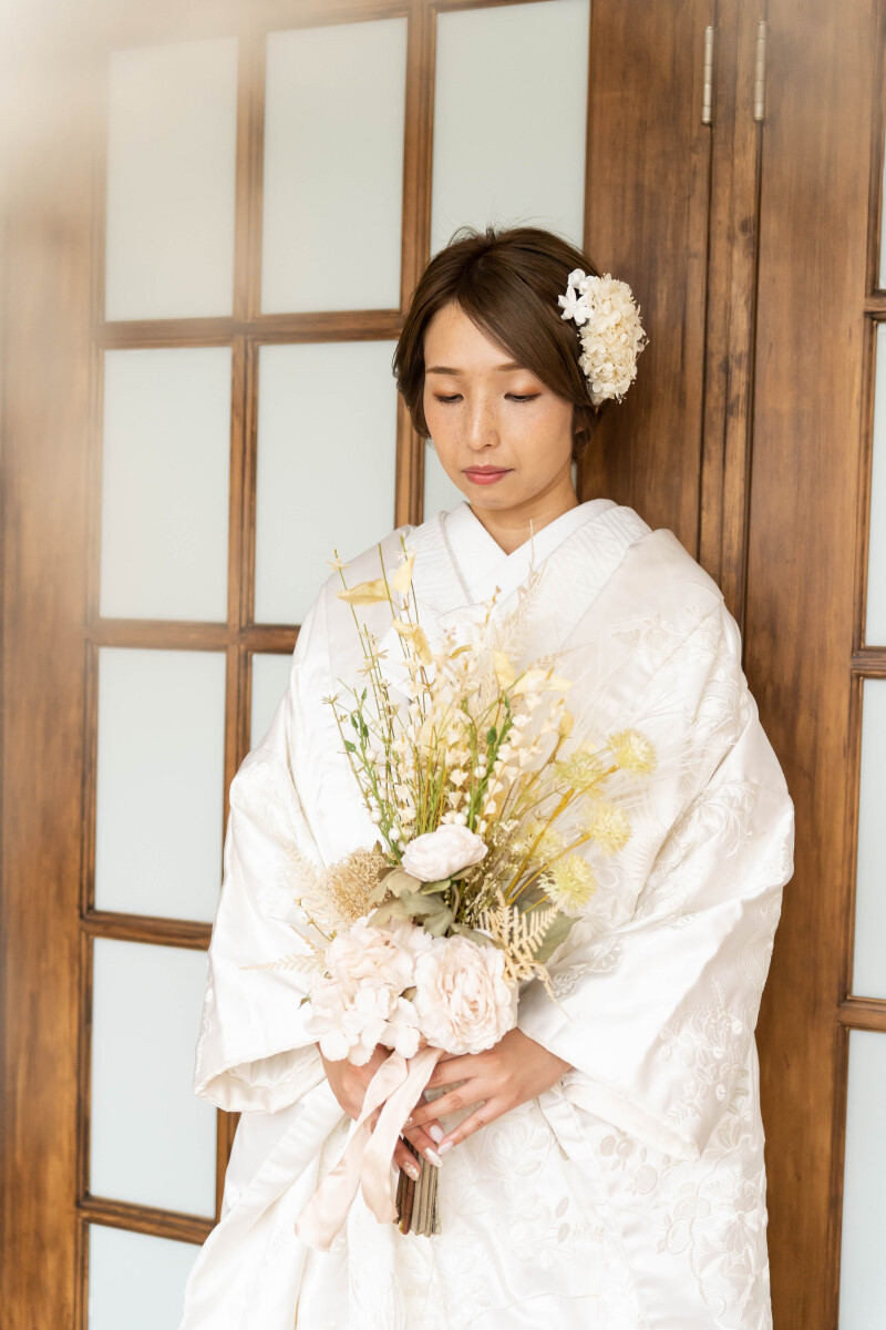 和装ソロウェディング