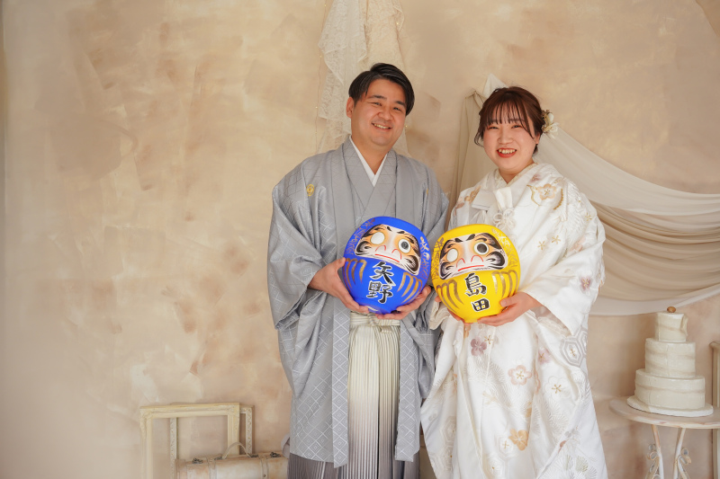 和装スタジオ撮影（白無垢＆色打掛）