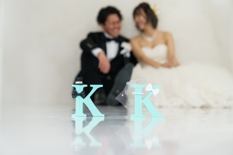 お二人のイニシャル