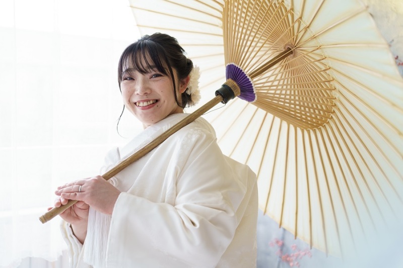 新婦様のソロショット