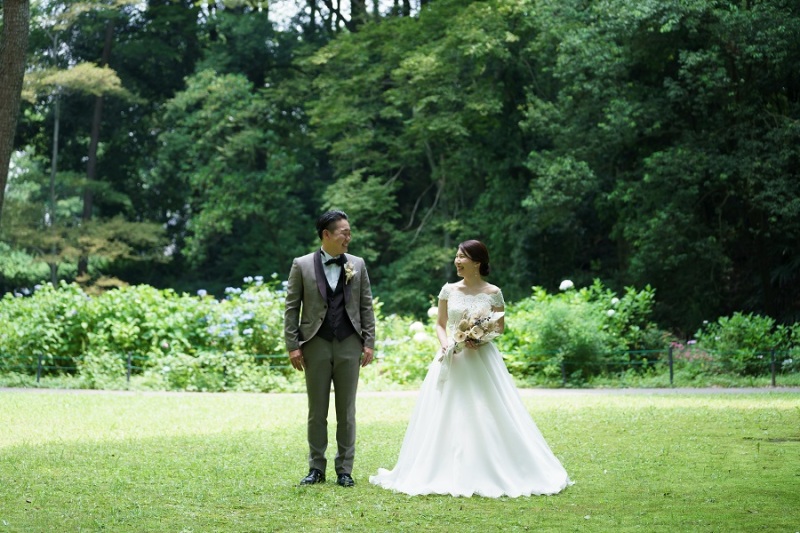 最初はかっちりと