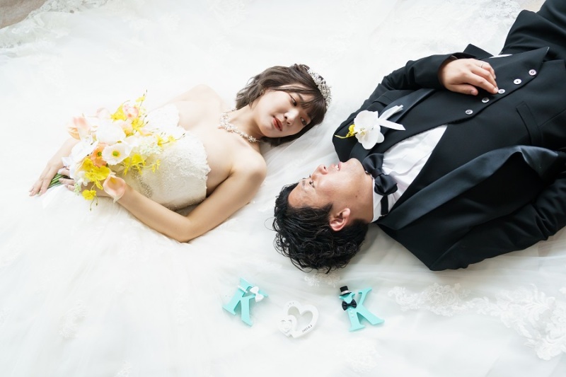 寝ころびショット