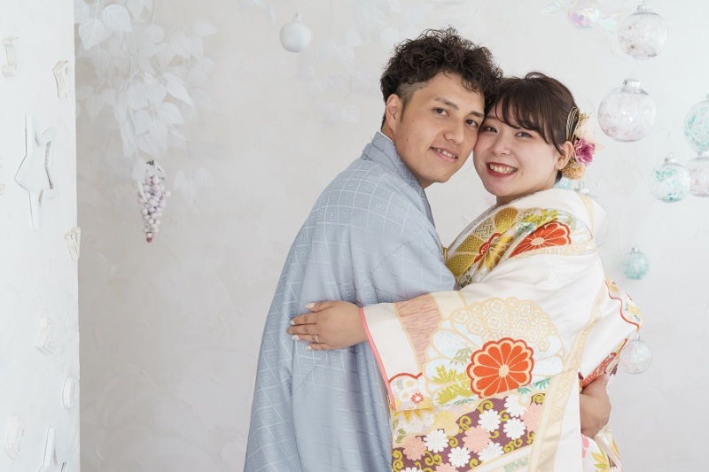 最後はむぎゅっと