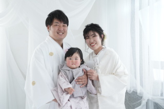 和装ファミリーフォト