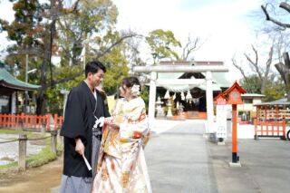 総社神社ロケーション撮影