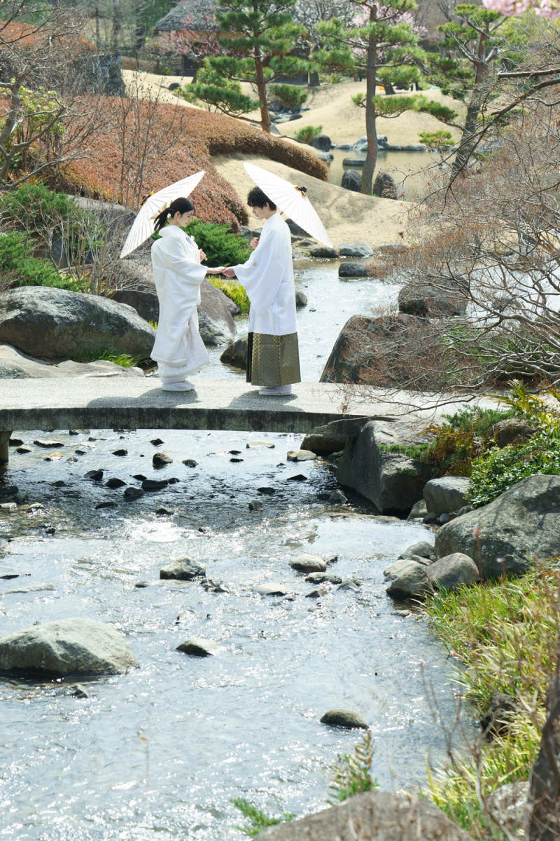 CLAIRE高崎店_庭園で撮影できる