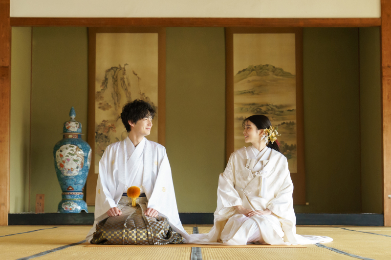 定番の正座ショット