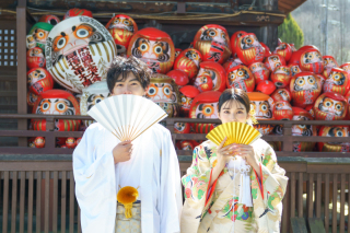 CLAIRE高崎店_【和装】達磨寺、進雄神社、護国神社