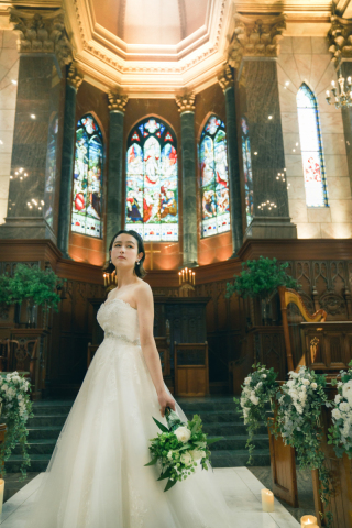 【photorait限定】まるで結婚式のよう！チャペル貸切＋スタジオ撮影プラン◇ご家族さまとの撮影もOK◇