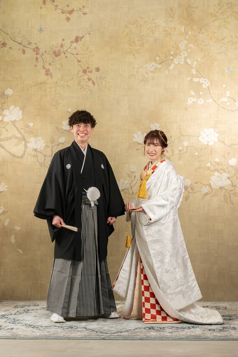 フォーマルな立ち姿