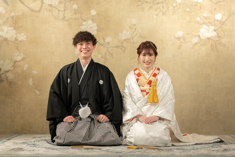 お正座でご挨拶!