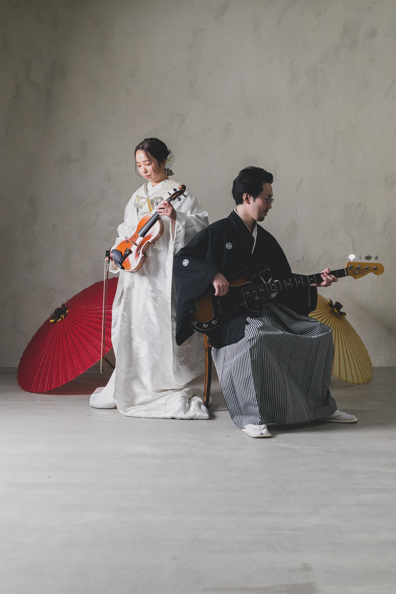 お二人の趣味を存分に