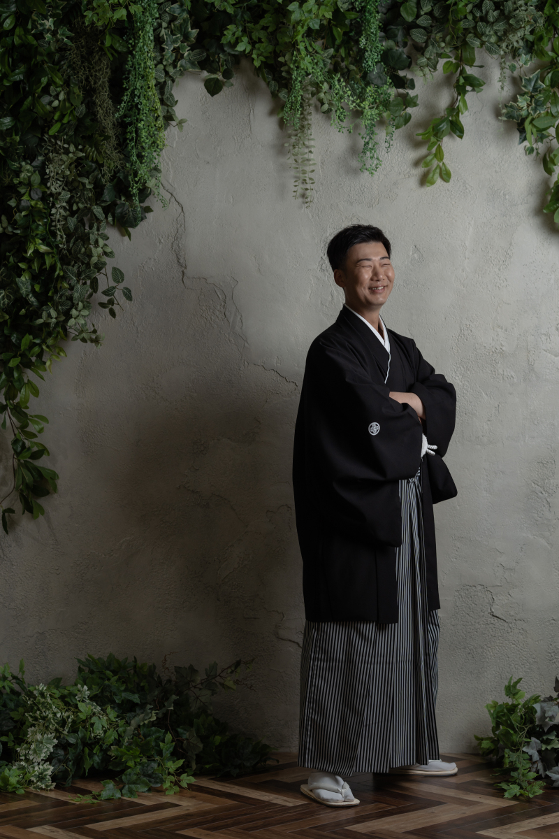 凛々しい立ち姿