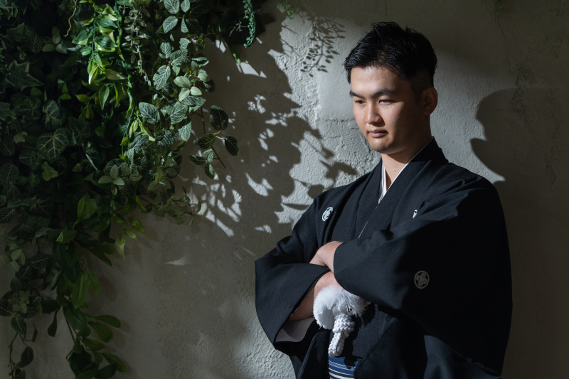 新郎様ソロショット