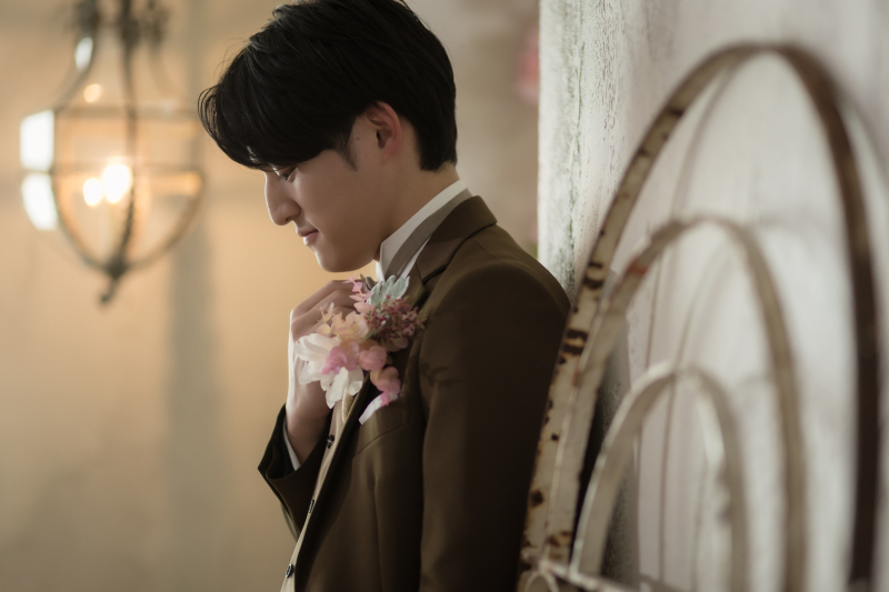 ご新郎様ソロショット