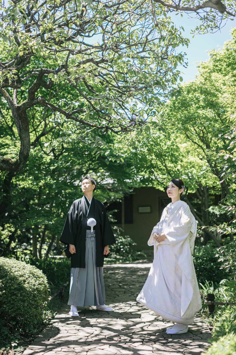 ラヴィファクトリー東京お台場店_庭園で撮影できる