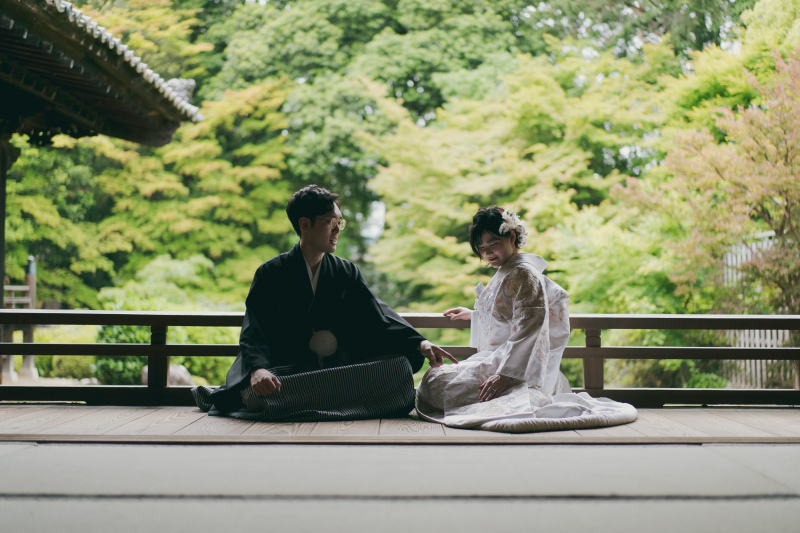 ラヴィファクトリー東京お台場店_庭園で撮影できる