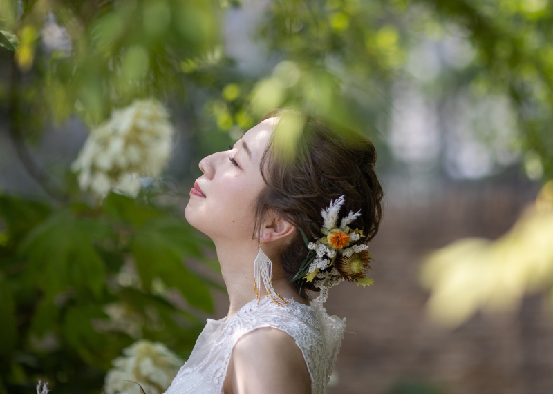 ラヴィファクトリー東京お台場店_ガーデンで撮影できる