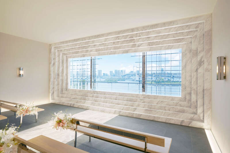 海を望む本格チャペルで叶えるフォトウェディング