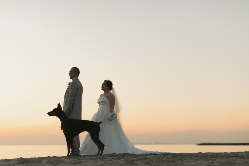 ラヴィファクトリー東京お台場店_ペットと一緒に撮影できる