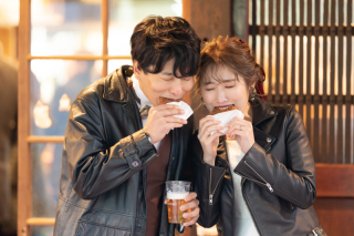 ラヴィファクトリー東京お台場店_ラヴィファクトリーお台場　街並み前撮り