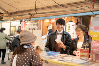 ラヴィファクトリー東京お台場店_ラヴィファクトリーお台場　街並み前撮り