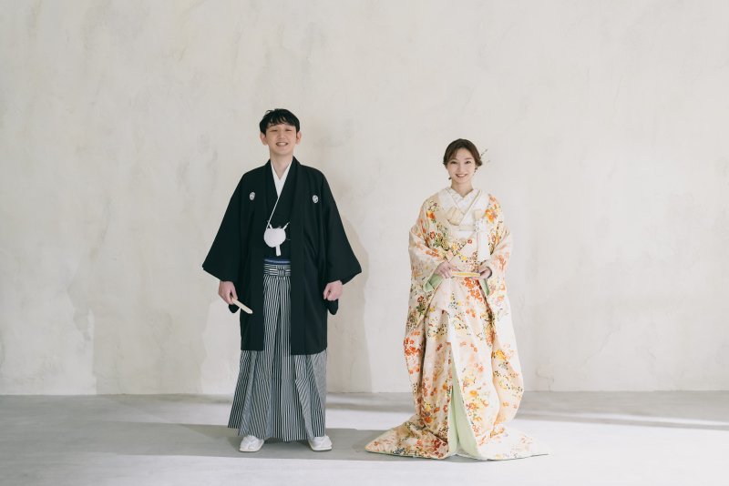 【チャペル+スタジオ】和装+洋装撮影プラン(衣装2着・全データ付き)