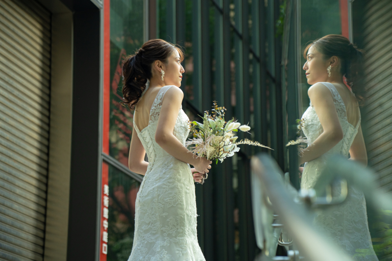 反射したところを