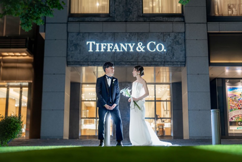 ティファニー前でも