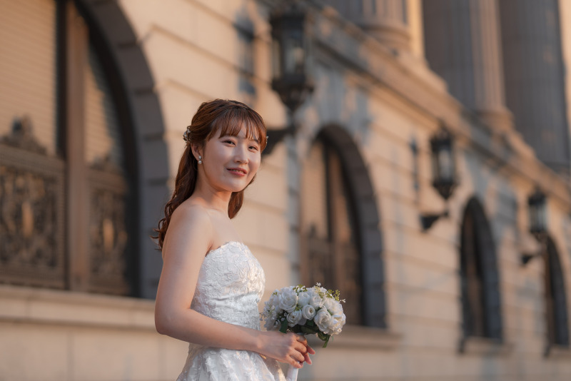 新婦様のソロショット