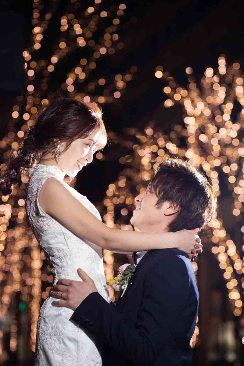 フォトウェディングならではの１枚を