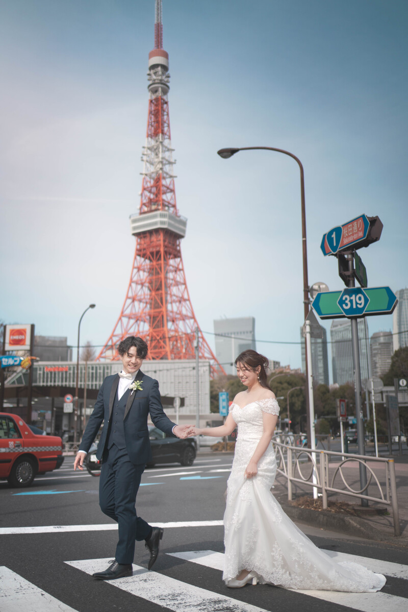 赤羽橋の駅の近くから撮影スタートです♪