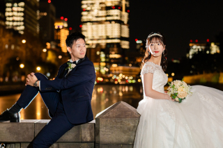 【東京駅周遊3ロケ】定番をおさえながらもおふたりらしく