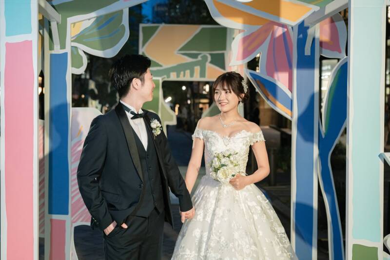 華やかな1枚も◎