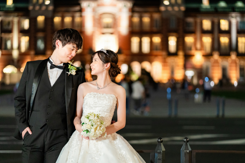 見つめあいショットも