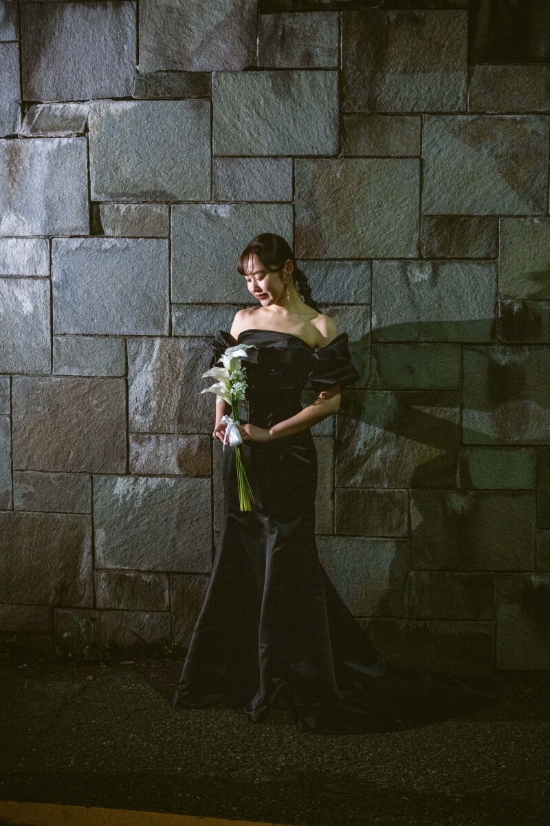 ブラックドレスと