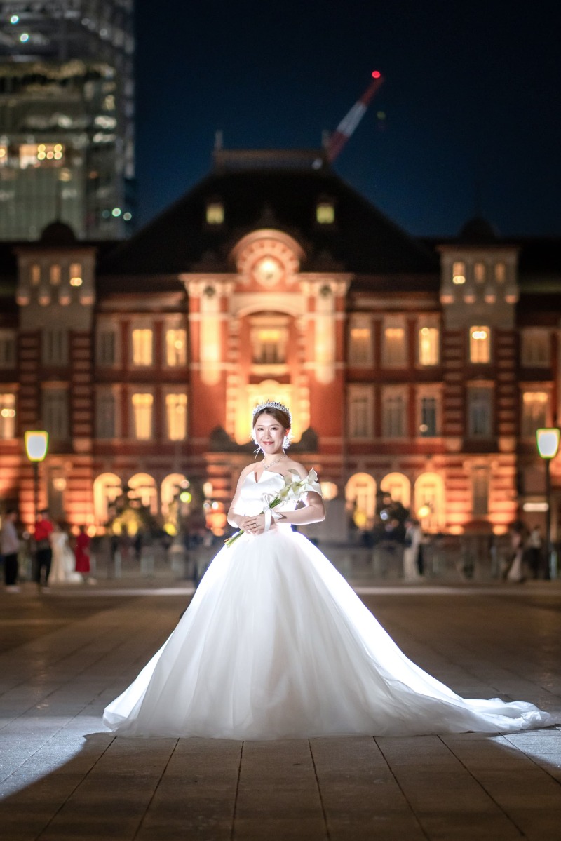 新婦様のソロショット