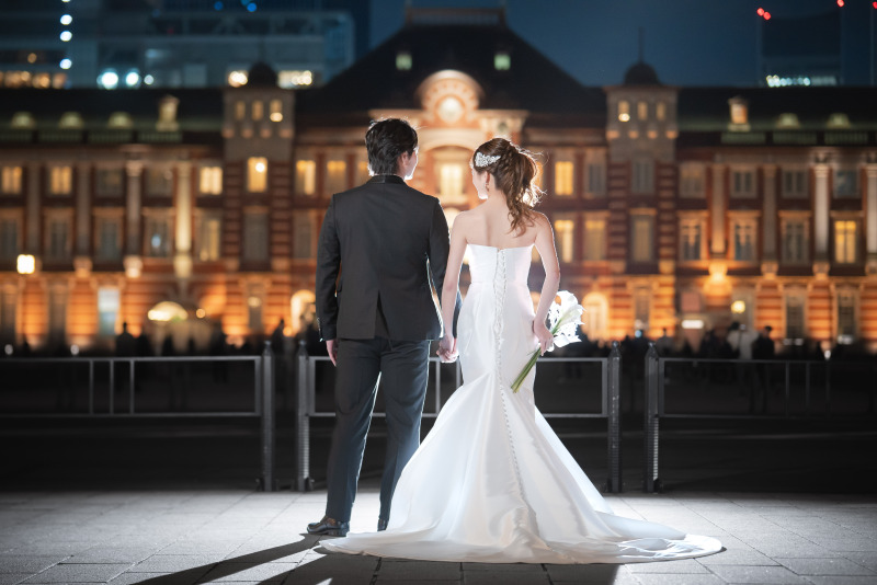 後ろ姿のお写真も