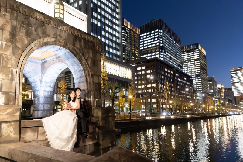 最後は和田倉門の中での撮影です！