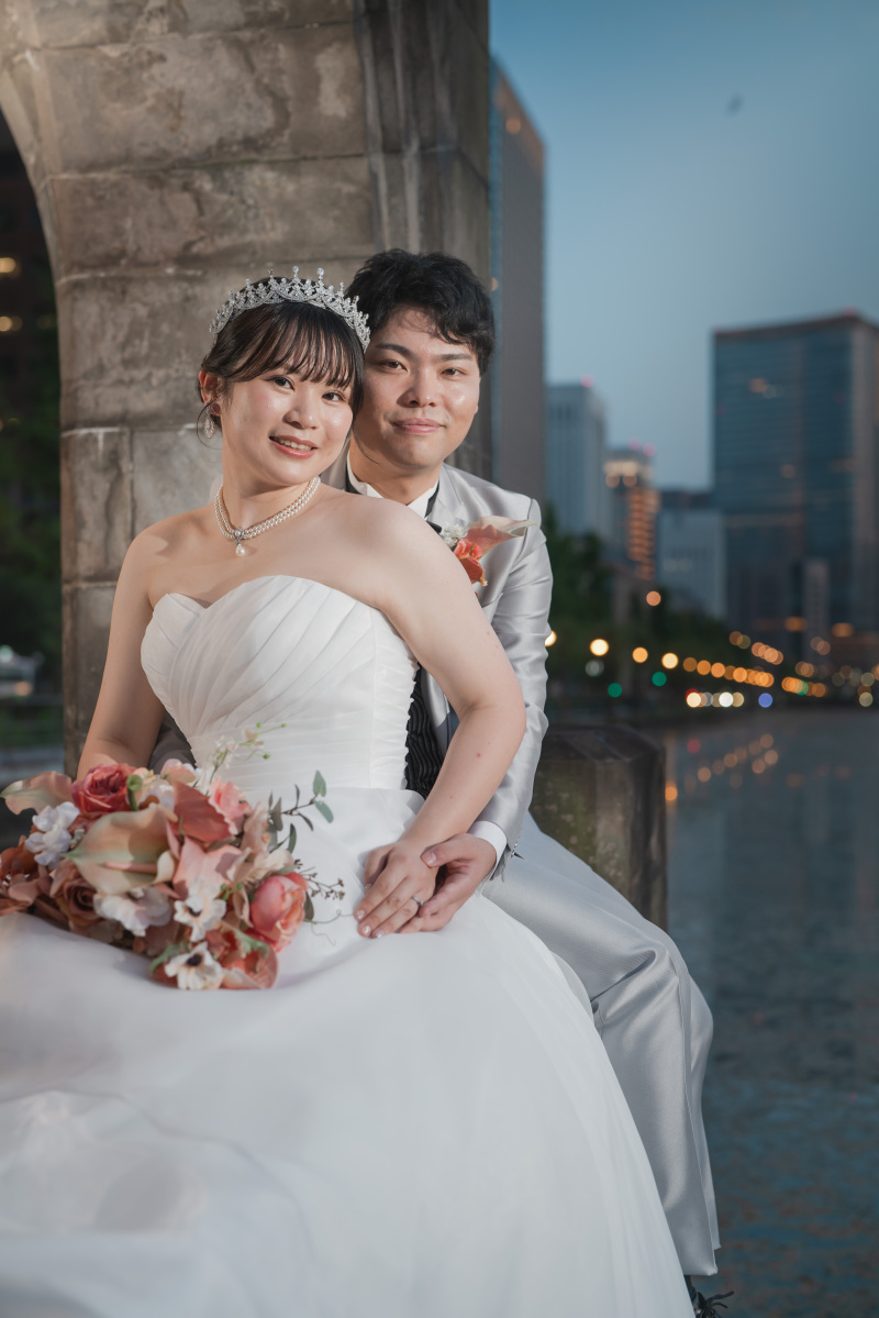 街灯が水面に映る様子も煌びやかに