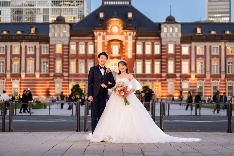 お支度サロンから撮影場所への移動もプラン内で安心