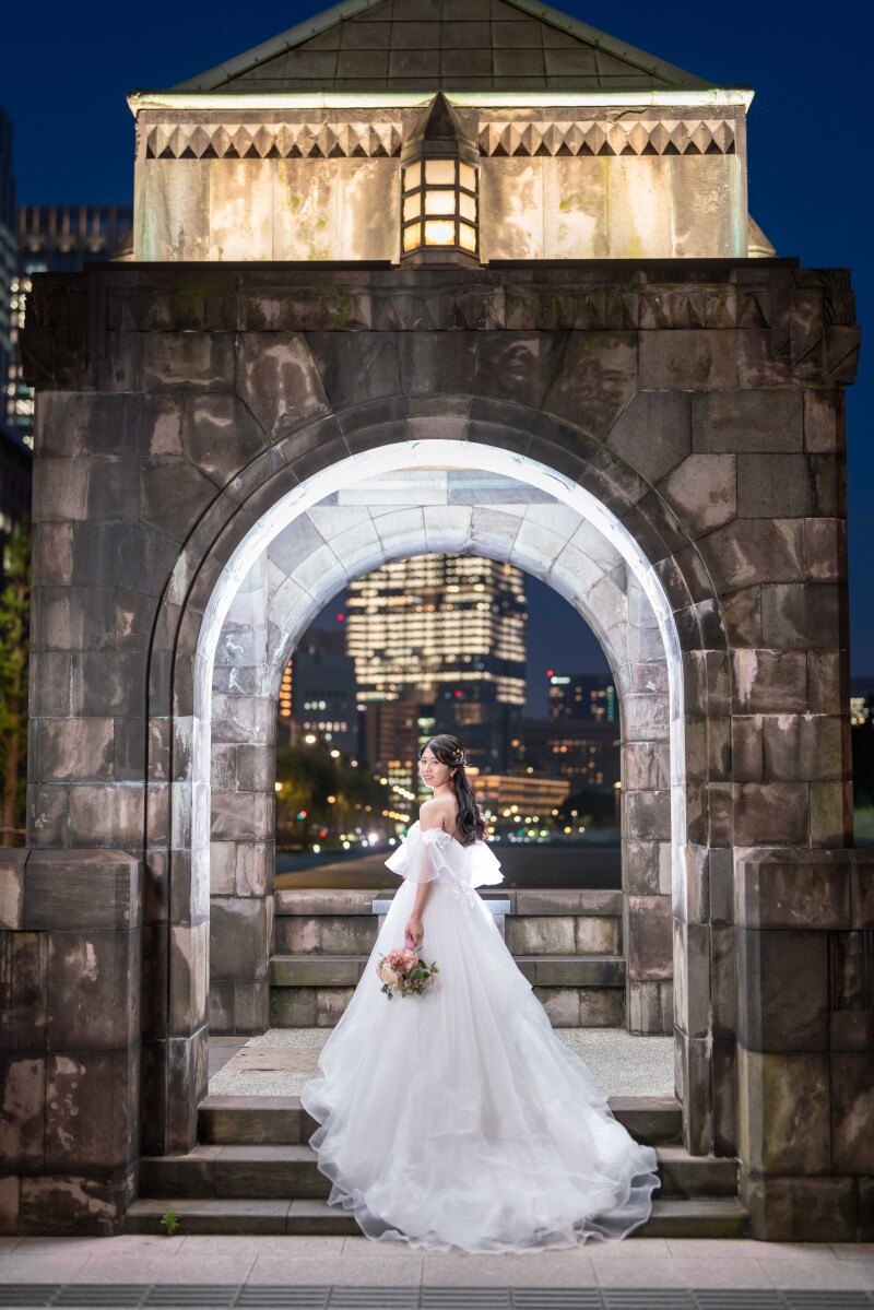 新婦様のソロショット